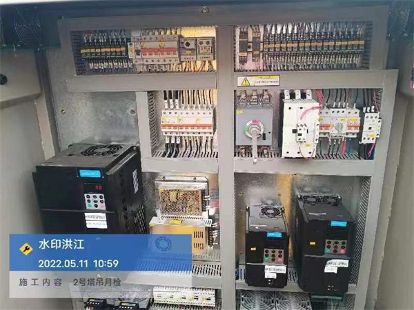水映洪江項目-塔吊、電梯月檢